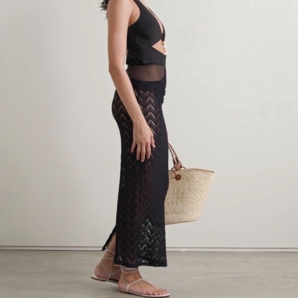Patbo black beach dress - Picture 4 of 7